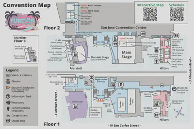 Convention Venue Map